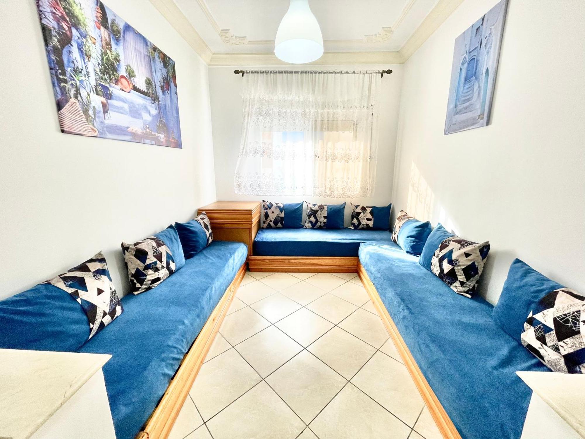 Appartement Azur By Azur Spacieux, Emplacement Ideal Et Proche De La Oued Laou